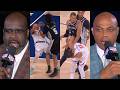 Shaq And Chuck Disagree On Dirty Plays From Castle And Wemby On Brunson