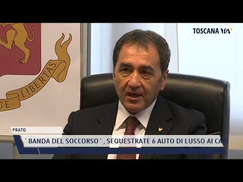 2021-12-15 PRATO - 'BANDA DEL SOCCORSO', SEQUESTRATE 6 AUTO DI LUSSO AI CAPI