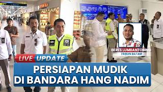 Wagub Kepri Sidak Bandara Hang Nadim Batam, Cek Fasilitas dan Kesiapan Hadapi Lonjakan Penumpang