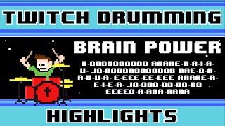 NOMA - Brain Power (Blind Drum Cover) -- The8BitDrummer