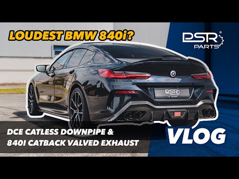 LOUDEST BMW G16 840i - Catless downpipe & Catback Exhaust || Stage 2 & XHP3