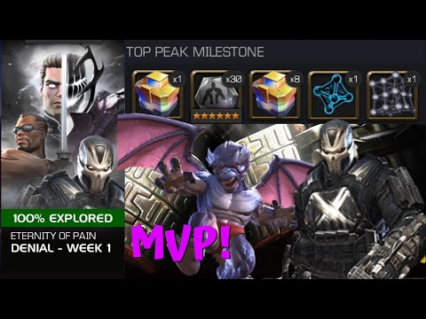 Eternity Of Pain Week 1 Crossbones! #Villian #Mystic #XL All Challenges!-Marvel Contest of Champions
