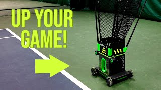 This Tennis Robot MOSTLY Cleans Up My Mess (AceMate First Impressions) #ces2026