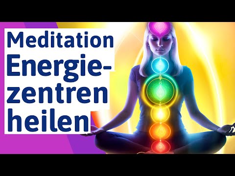 🟣 Meditation to open energy centers - Meditation to heal energy centers - Spirituality ASMR German