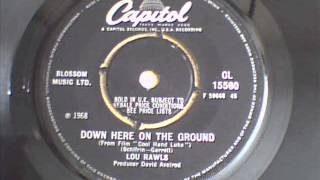 lou rawls  - down here on the ground