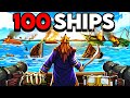 Sinking 100 Ships in Sea of Thieves