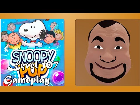 Snoopy Pop 🐶 Level 107 Android 2020 - Bubble Shooter Gameplay #107 ✅
