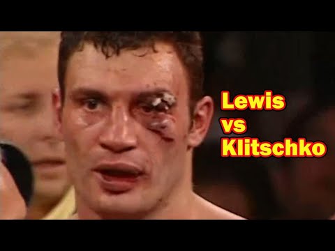 Lennox Lewis vs Vitali Klitschko - The End of Lewis' Career.