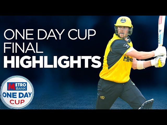 Sam Northeast Smashes 63 | Highlights – Somerset v Glamorgan | Metro Bank Cup Final 2024