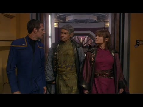 "It's Time For Earth to Stand On Its Own."  T'Pau "We're Ready."Archer