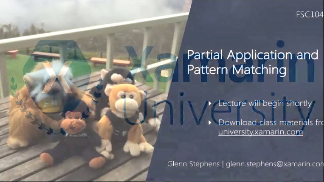 FSC104 - Partial Application and Pattern Matching - Glenn Stephens