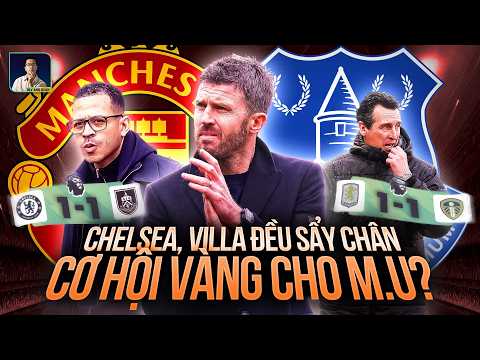 Chelsea and Aston Villa both stumble, a golden opportunity for Manchester United!