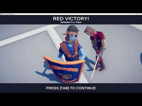 Shield Bearer vs Squire | Gameplay | Totally Accurate Battle Simulator
