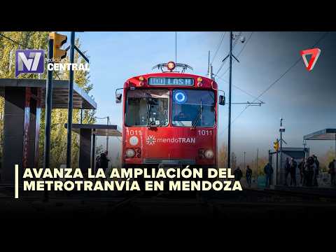 MENDOZA | Avanza la ampliación del Metrotranvía hacia Luján y el aeropuerto