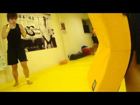 low kick with gravity 重力で遊ぼう！　ローキック編