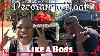 How to Decorate a Float like a BOSS!
