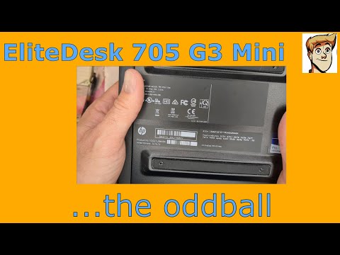 EliteDesk 705 G3 Mini Review/Adventures and Some TPM
