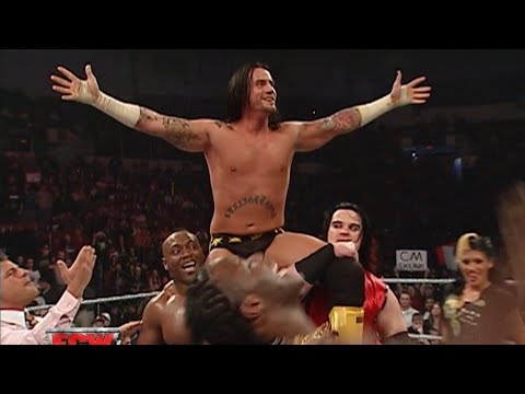 Rob Van Dam vs Marcus Cor Von + CM Punk Joins The New Breed: WWE ECW April 10, 2007 HD