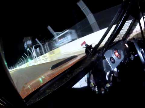 Goulburn Speedway Smash wall hit