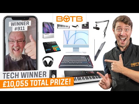 £10,000 Music Bundle WINNER! BOTB Lifestyle Competition