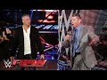 Mr. McMahon puts Shane McMahon in charge of Raw for the night: Raw, April 4, 2016