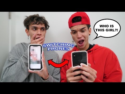 Switching Phones With My Twin Brother For 24 Hours (bad idea)