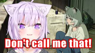 Chat Gives Okayu A New Nickname After Her Chainsmoker Cat Shorts Went Viral【Hololive】
