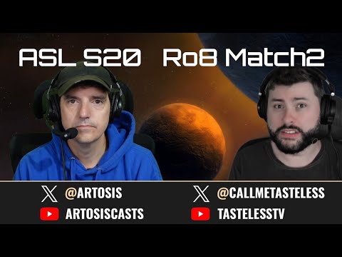 [ENG] ASL Season20 | RO.8 M2 SnOw vs effort (Tastosis)