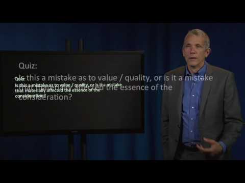 Contract Law: Lenawee County Board of Health v. Messerly (Mutual Mistake)