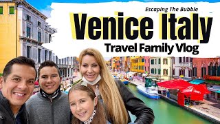 Venice Italy Vacation Vlog 2021 | American Travel Family Vlog