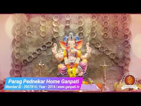 Parag Pednekar Home Ganpati Decoration Video