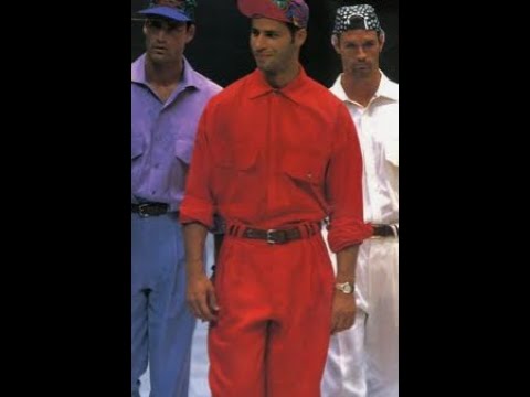 GIANNI VERSACE MEN SPRING SUMMER (MILÁN) 1991.