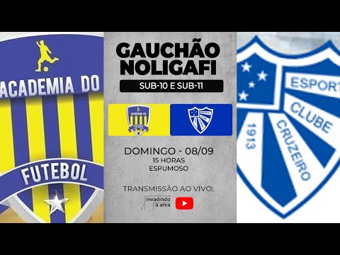 Academia do Futebol x Cruzeiro - Gauchão Noligafi Sub-10 e Sub-11