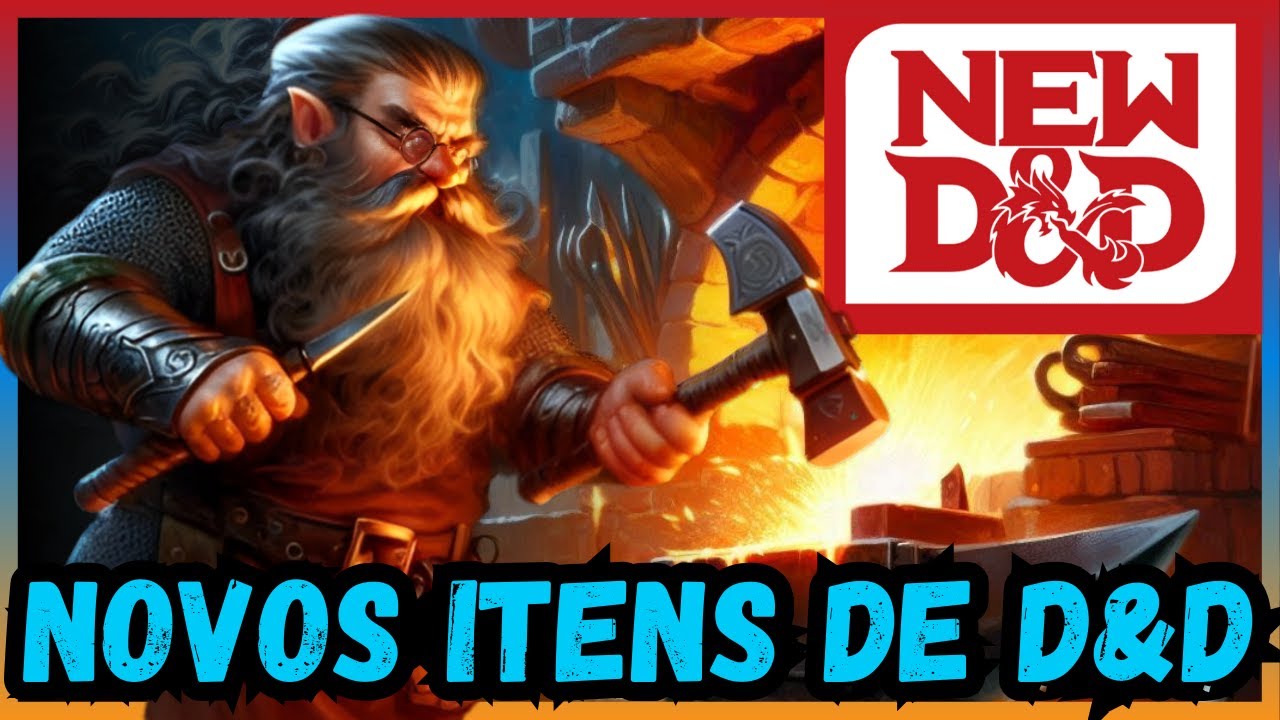 As Novas Ferramentas do D&D 2024 | Criação de Itens Como Nunca Antes!