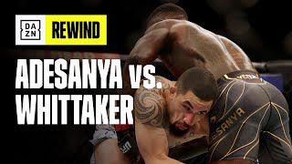 Adesanya vs Whittaker | UFC 271 | DAZN Highlights
