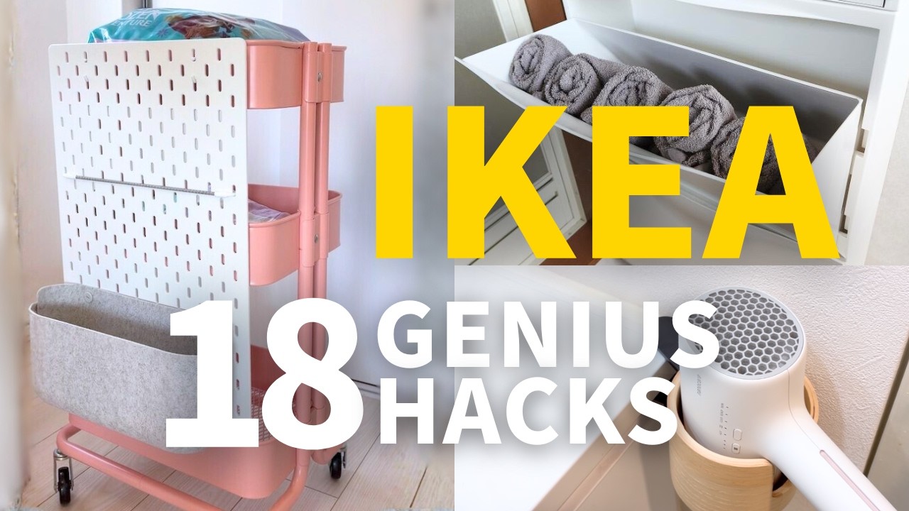 18 Genius IKEA Home Organization Hacks Nobody Talks About