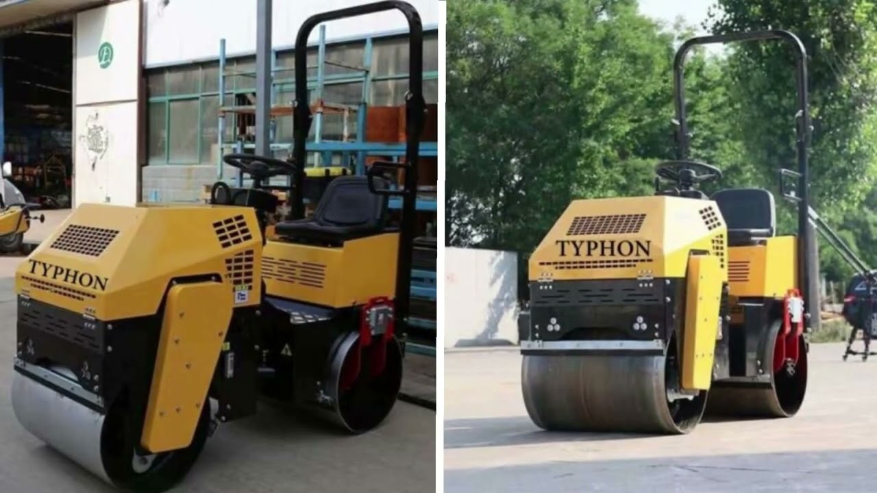 TYPHON Fury compactor roller