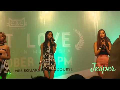 [펜캠] 151011 CLC (씨엘씨) - What Should I Do (어쩌죠) @ Berjaya Times Square Kuala Lumpur
