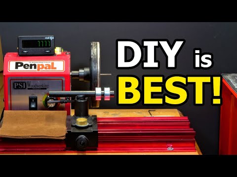 DIY Mini Lathe Pickup Winder | My Pickup Winding Workstation