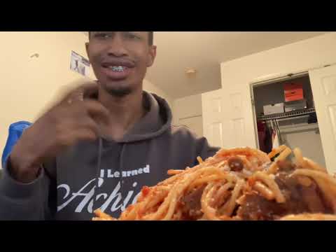 Ultimate spaghetti challenge 2.4Kg🤩😊😋