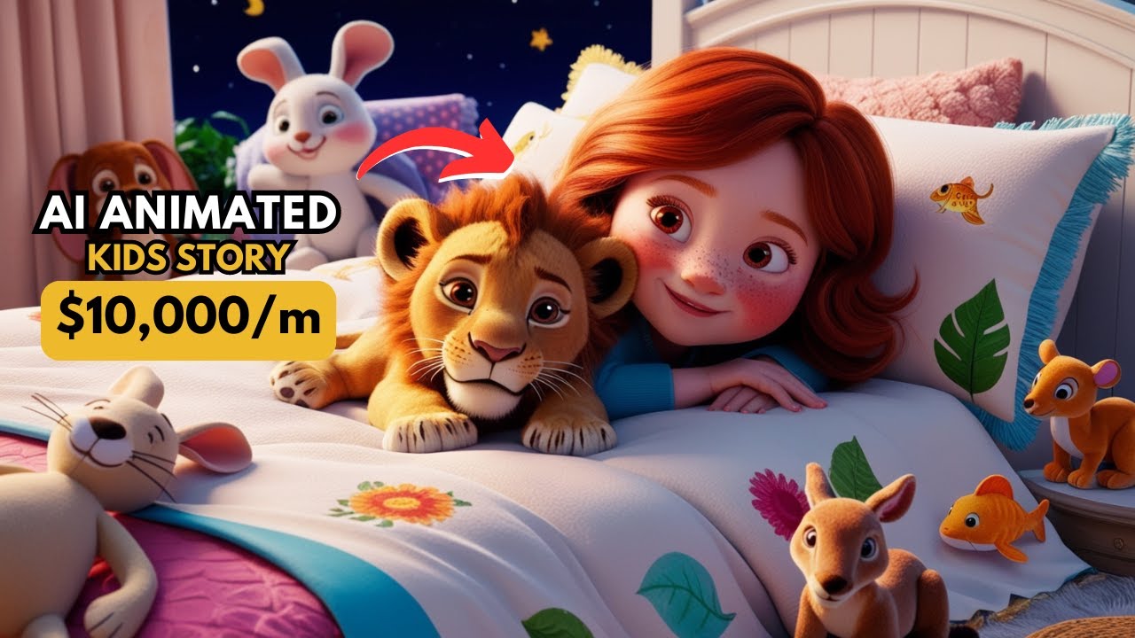Earn $10,000 Per Month - Creating AI Animated Story Videos with ChatGPT