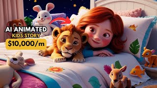 Earn $10,000 Per Month - Creating AI Animated Story Videos with ChatGPT