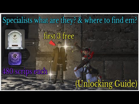How to unlock crafting specialist