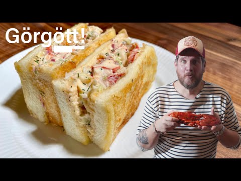 Kick-ass Lobster Roll 🦞 (Japanese Sando style)