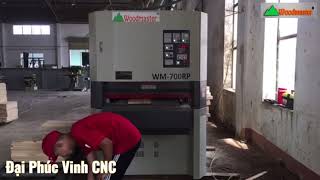Chà nhám thùng 2 trục Woodmaster | Máy chà thùng giá tốt nhất HCM