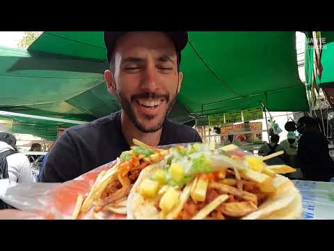 COMENDO de tudo nas RUAS da CIDADE do MÉXICO