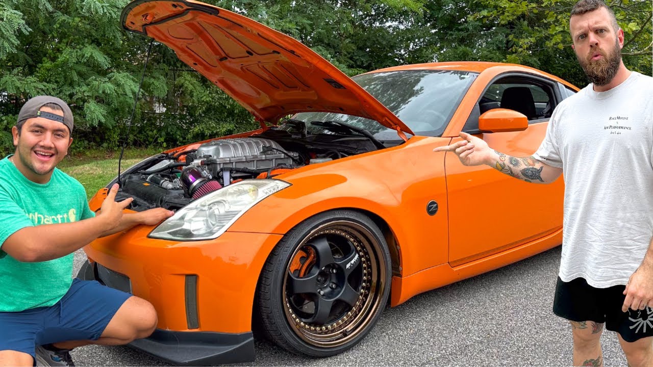 WE HELLCAT SWAPPED A 350Z!