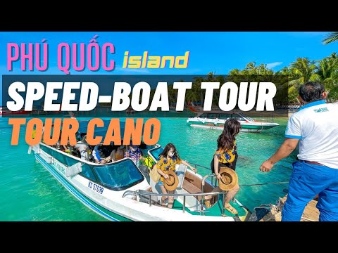Reveja toàn tập tour cano tham quan Phú Quốc mới nhất: lặn ngắm san hô, chụp SUP, sea-walker