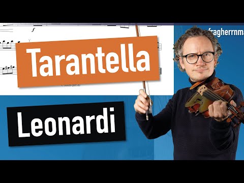 Leonardi: Tarantella | Violin Sheet Music | Piano Accompaniment