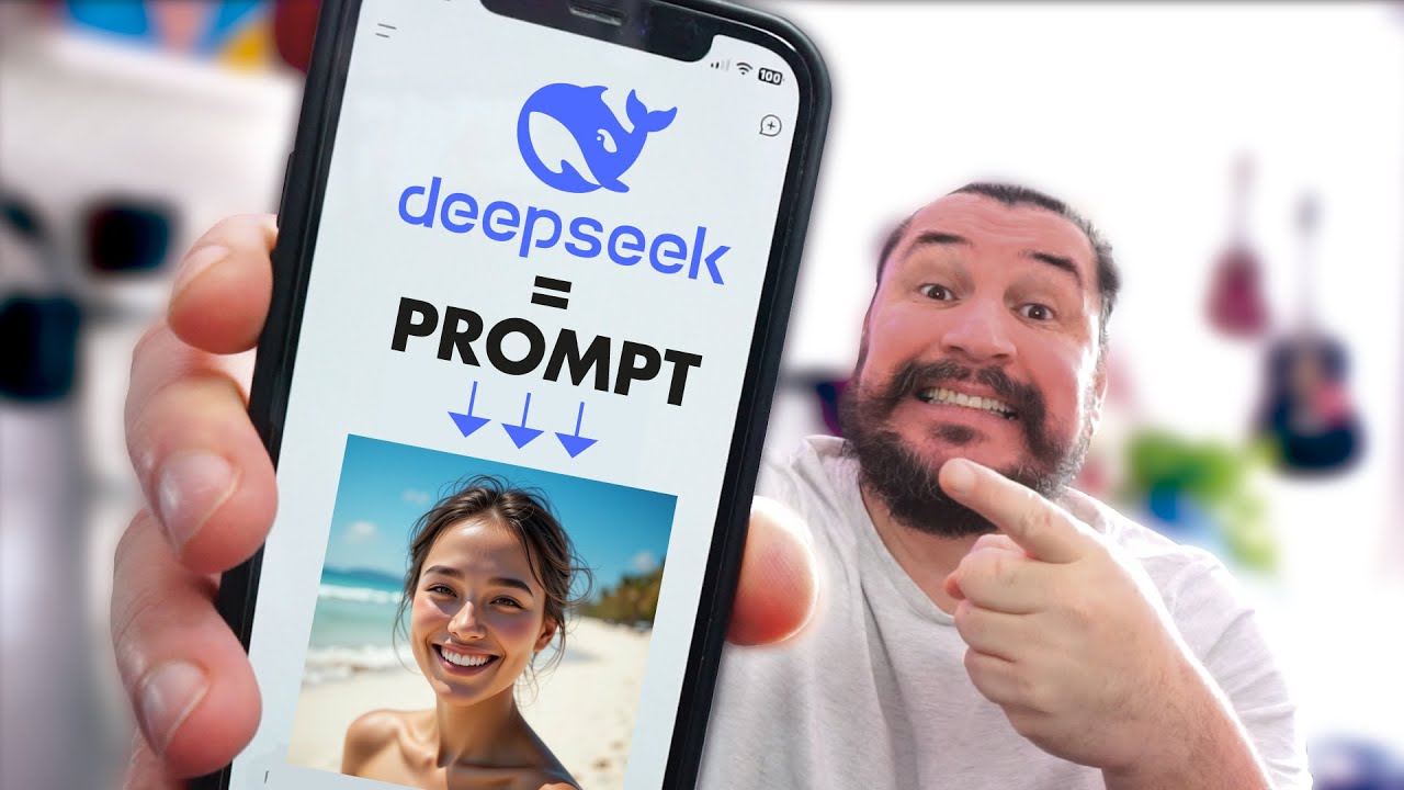 Así uso DEEPSEEK para CREAR PROMPTS de videos e imágenes EN MINUTOS! 🚀